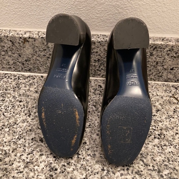 Fendi Kitten Block Mary Jane heels - Picture 5 of 5